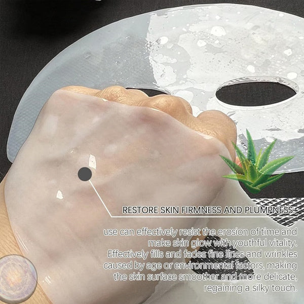 Bio Collagen Face Mask, Shrink Pores, Deep Hydrating Overnight Mask for Brightening & Moisturizing Skin