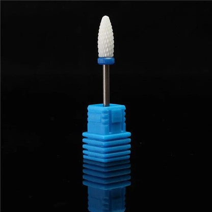 3/32" Ceramic Nail Drill Bit Pedicure Manicure Tool Sanding File Polish Gel Remover