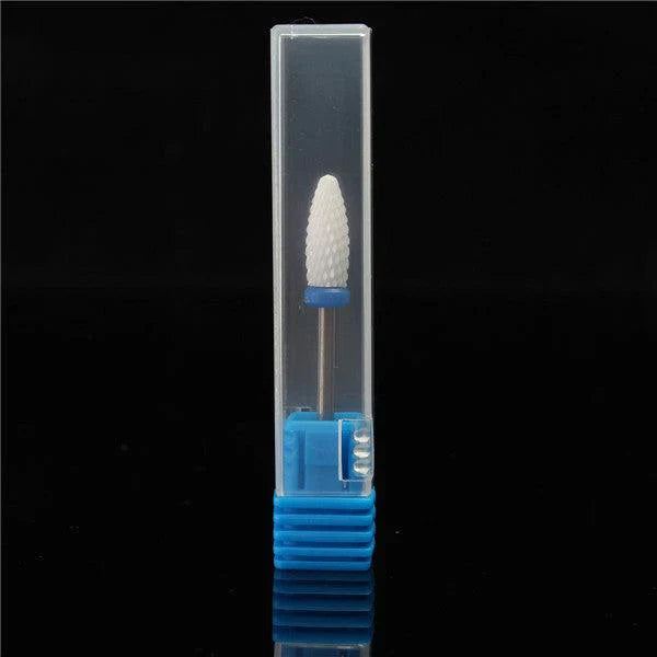 3/32" Ceramic Nail Drill Bit Pedicure Manicure Tool Sanding File Polish Gel Remover