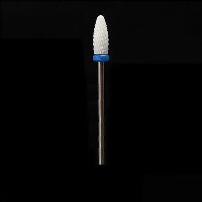 3/32" Ceramic Nail Drill Bit Pedicure Manicure Tool Sanding File Polish Gel Remover