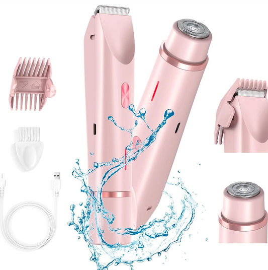 Electric Razor for Women, Painless Hair Remover for Face, Legs & Bikini, Mustache Epilator & Body Hair Trimmer