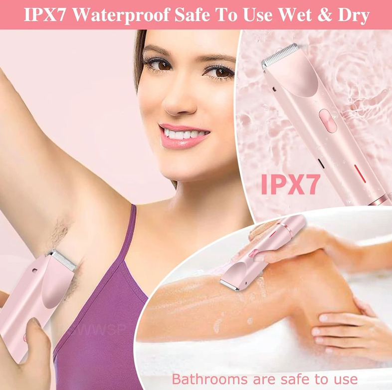 Electric Razor for Women, Painless Hair Remover for Face, Legs & Bikini, Mustache Epilator & Body Hair Trimmer