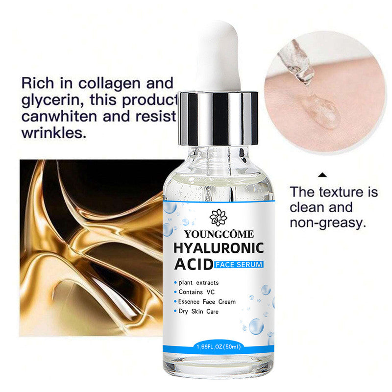 Hyaluronic Acid Facial Essence, Deep Moisturizing Skin Care for Radiant Facial Skin