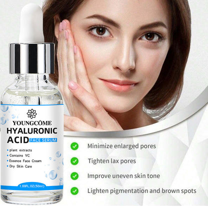 Hyaluronic Acid Facial Essence, Deep Moisturizing Skin Care for Radiant Facial Skin