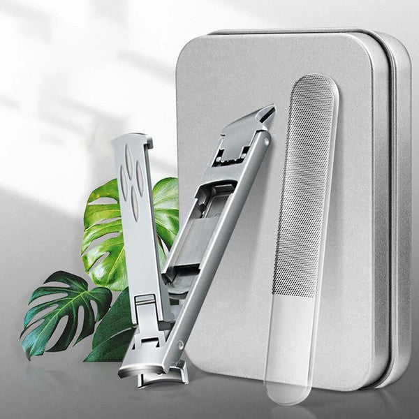 Foldable Double-Ended Nail Clipper Tool