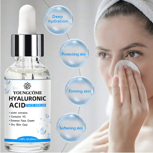 Hyaluronic Acid Facial Essence, Deep Moisturizing Skin Care for Radiant Facial Skin