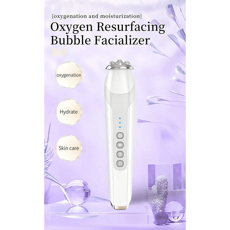 CO2 Oxygen Facial Machine Portable Skin Care Device with Bubble Pen