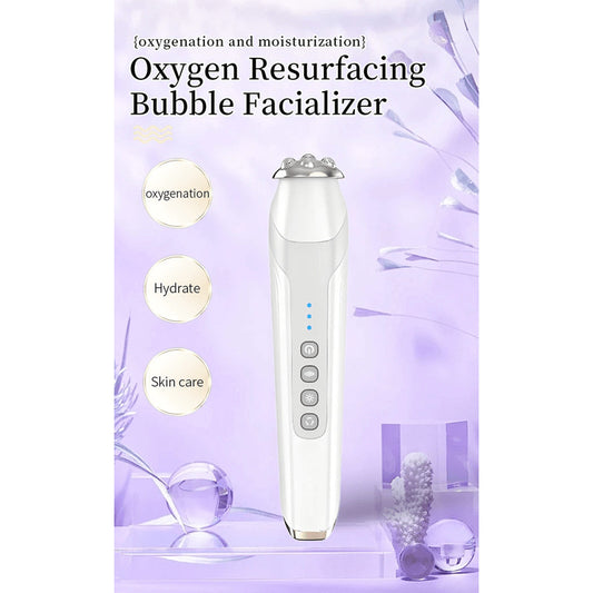 CO2 Oxygen Facial Machine Portable Skin Care Device with Bubble Pen