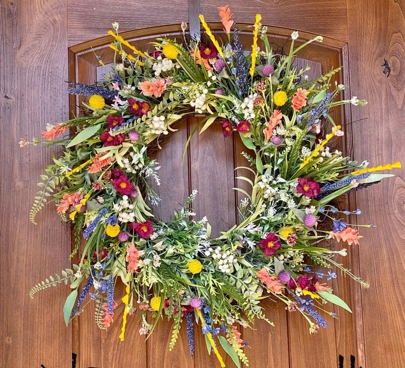 Texas Wildflower Wreath